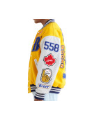 Better Gift Shop Buddy Yellow Varsity Jacket