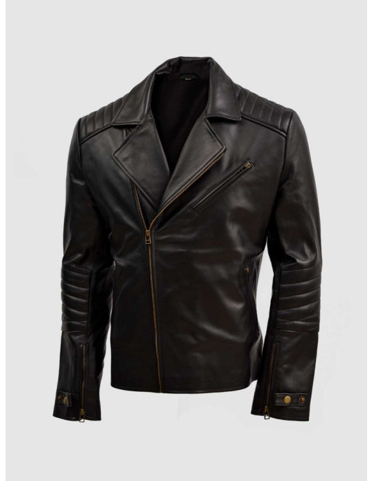 Biker Jacket in Sheep Leather