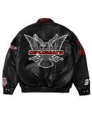 Black Dipset Diplomats Leather Jacket