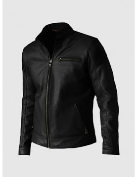 Black Exclusive Biker Leather Jacket