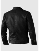 Black Exclusive Biker Leather Jacket