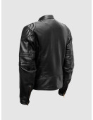 Black Soft Sheep Leather Jacket