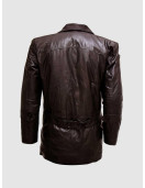 Blazer Brown Leather Jacket