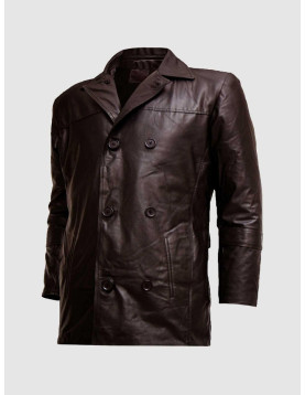 Blazer Brown Leather Jacket