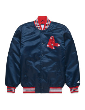 Boston Red Sox Classic Navy Satin Jacket