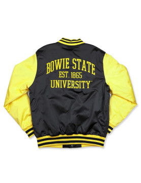 Bowie State Bulldogs Black and Gold Jacket