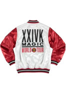 Bruno Mars 24k Warm-up Satin Bomber Jacket