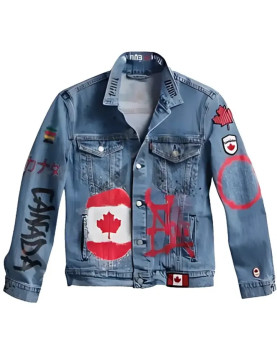 Canadian Olympic Denim Jacket