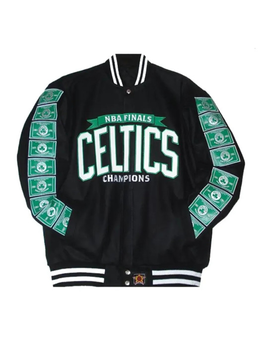 Celtics Championship Reversible Wool Jacket