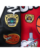 Chicago Bull Windy City Red Varsity Jacket