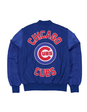 Chicago Cubs MA-1 Historic Varsity Jacket