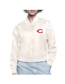 Cincinnati Reds Printed Logo Varsity Satin Jacket