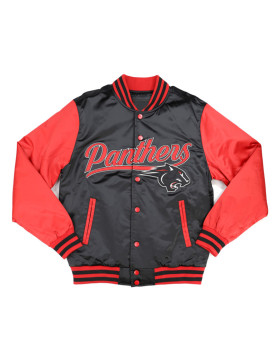 Clark Atlanta Panthers Black and Red Jacket