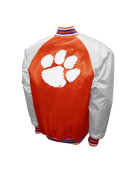 Clemson Tigers The Game Orange Satin Jacket