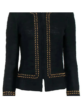 Clipped Jacki Weaver Black Jacket