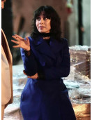 Cristin Milioti The Penguin Blue Trench Coat