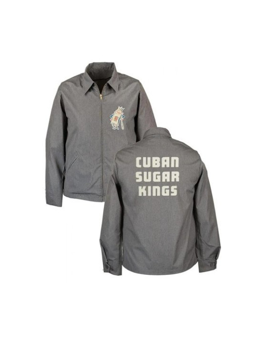 Cuban Sugar Kings Full Zip Grey Jacket