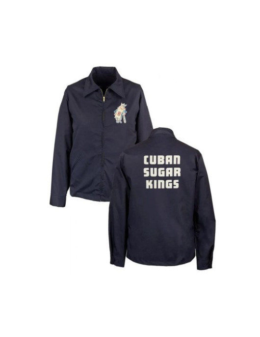 Cuban Sugar Kings Full Zip Navy Blue Jacket