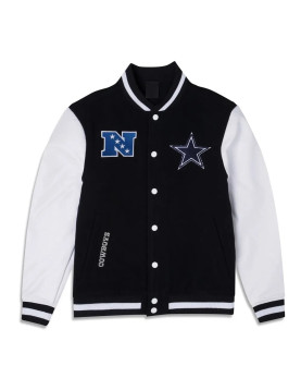 Dallas Cowboys 3rd Down Navy Varsity Jacket