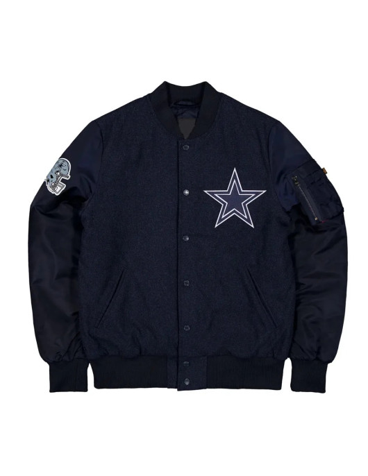 Dallas Cowboys MA-1 Historic Varsity Jacket