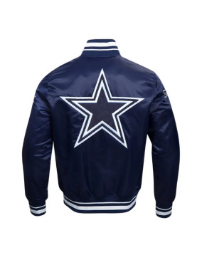 Dallas Cowboys Mashup Classic Rib Satin Jacket