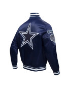 Dallas Cowboys Mashup Classic Rib Satin Jacket