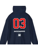 Daniel Ricciardo RB Team Blue Hoodie for Racing Fans