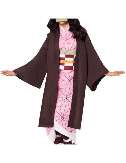 Demon Slayer Nezuko Halloween Costume Coat