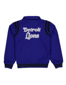 Detroit Lions Sport Night Teddy Varsity Jacket