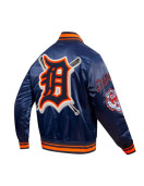 Detroit Tigers Mashup Classic Rib Satin Jacket