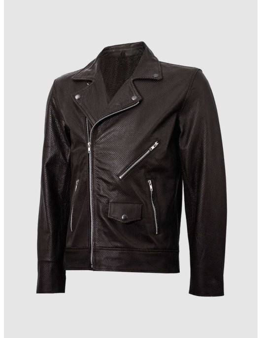 Double Rider Leather Jacket for Summer