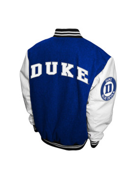 Duke Blue Devils Graduate Royal and White Varsity Jacket