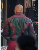 Dwayne Johnson Red One Real Leather Jacket