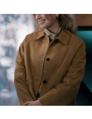 Elizabeth Lail Elsbeth 24 Brown Jacket