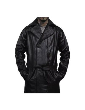 Eric Draven The Crow Real Leather Trench Coat