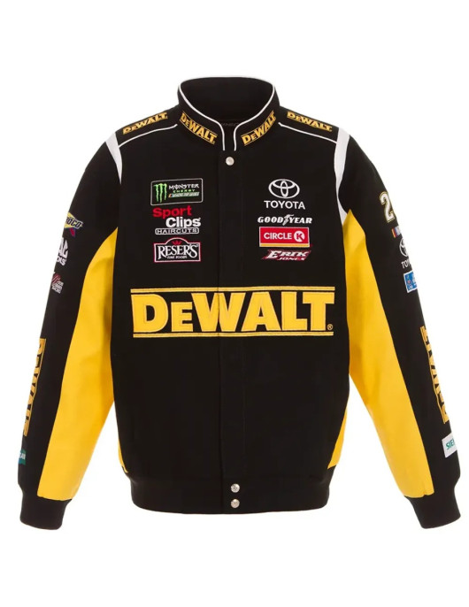 Erik Jones Dewalt Nascar Cotton Jacket