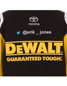 Erik Jones Dewalt Nascar Cotton Jacket