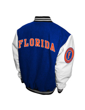 Florida Gators Graduate Royal and White Varsity Jacket