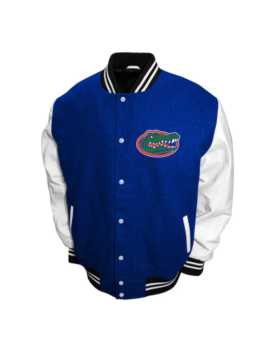 Florida Gators Graduate Royal and White Varsity Jacket