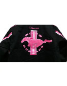 Ford Mustang Racing Black And Pink Jacket