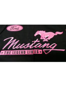 Ford Mustang Racing Black And Pink Jacket