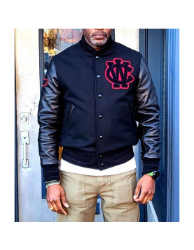 Golden Bear Black Varsity Jacket