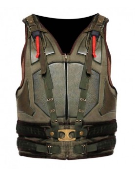 The Dark Knight Rises Bane Tactical Leather Vest