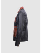 Guarda Vintage Stylish Biker Leather Jacket Men