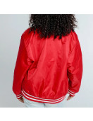 Harvard University A-Game Red Varsity Satin Jacket