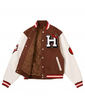 Hello Kitty Apples Wool Varsity  Jacket