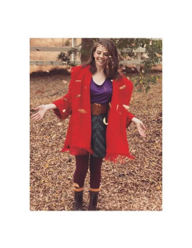 Hocus Pocus Allison Red Coat