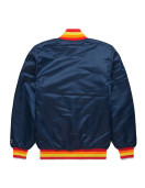 Houston Astros Classic Navy Satin Jacket