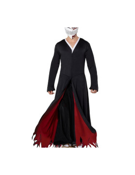 Ichigo Kurosaki Black Robe Costume Wool Anime Coat 