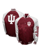 Indiana Hoosiers The Game Crimson Satin Jacket